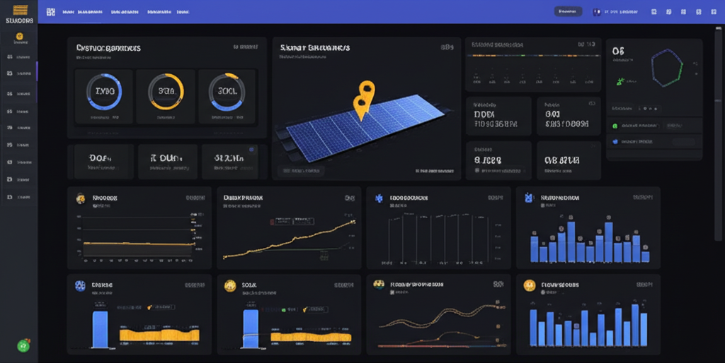 Solar agent dashboard preview